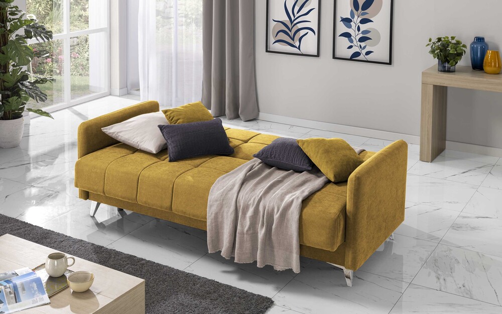 Soggiorno in stile nordico Santi aperto a letto